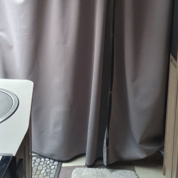 Für Wohnmobil-Kabinen-Trennvorhang-Kit 188 cm Drop – Wohnmobil-Sichtschutzvorhang | Van-X