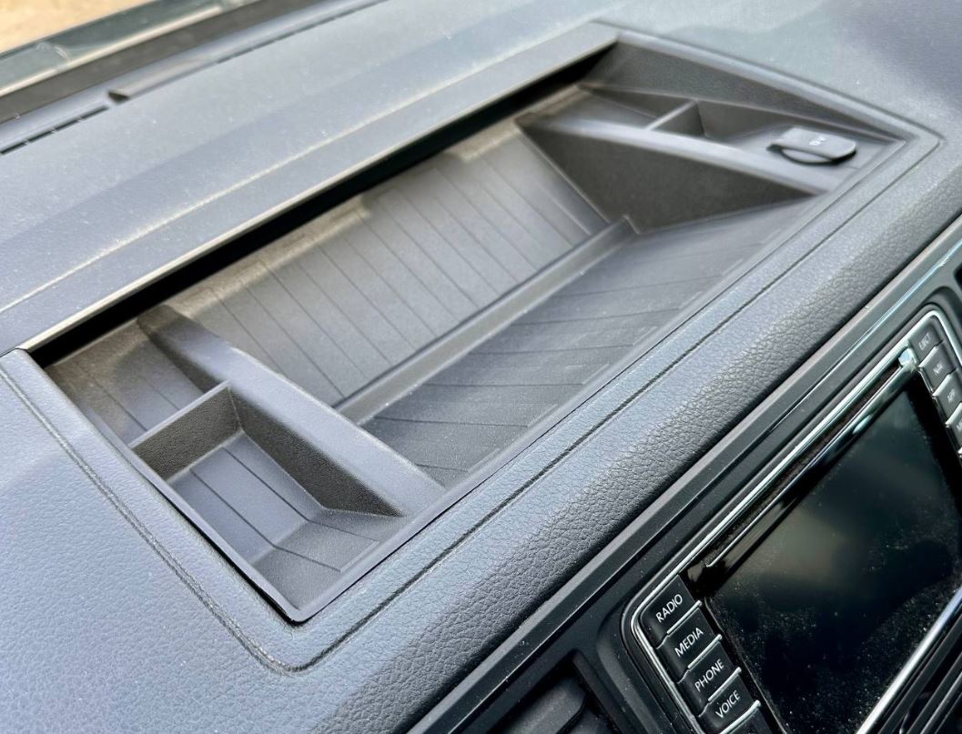 Für VW T6 Silikonkautschuk Top Dashboard Insert - rutschfestes, langlebiges Innenzubehör von Van-X