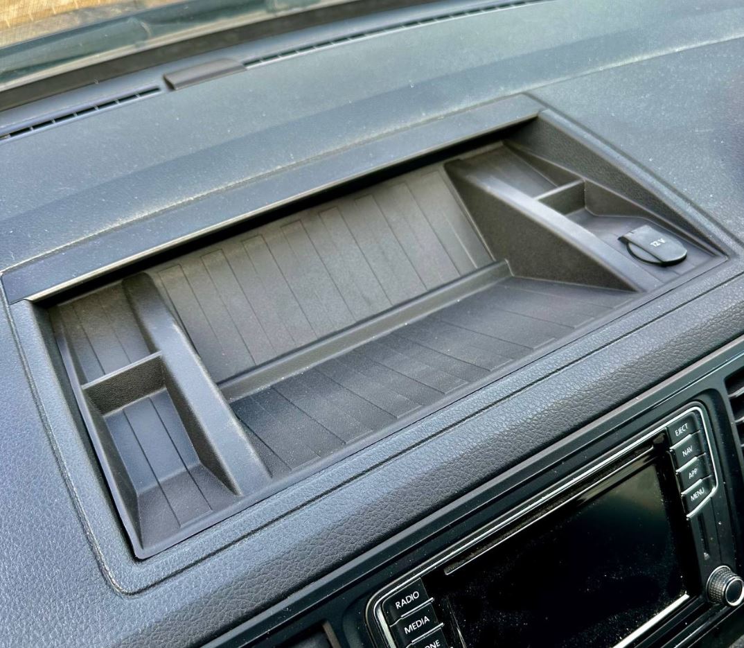 Für VW T6 Silikonkautschuk Top Dashboard Insert - rutschfestes, langlebiges Innenzubehör von Van-X