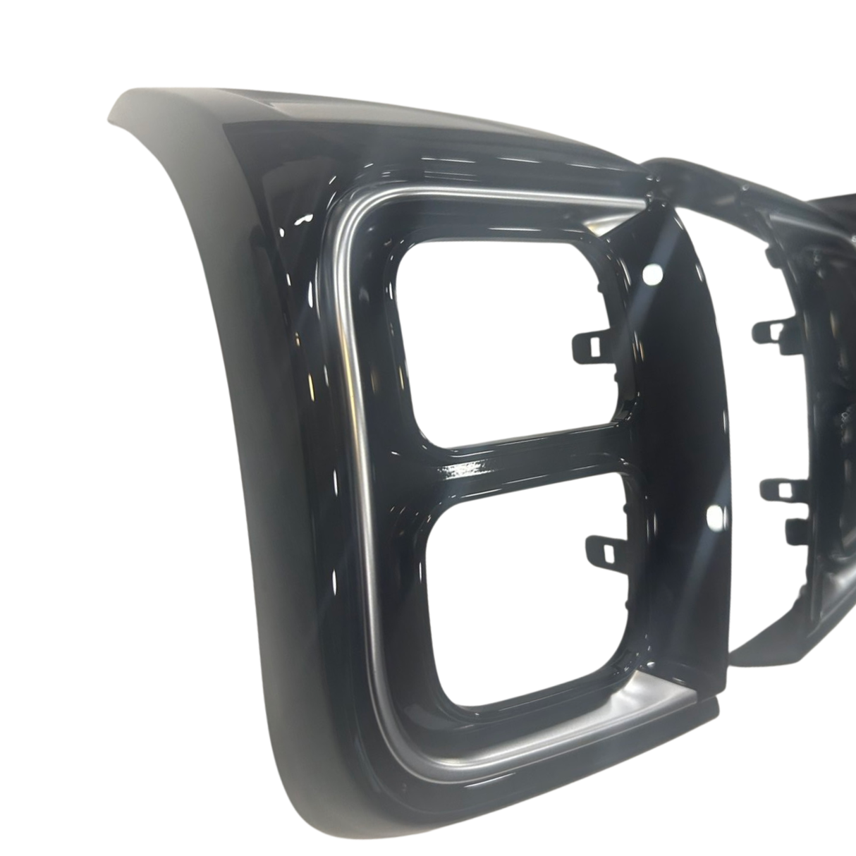 Für Opel Movano Lüftungsgitter Trimm Set – glänzend schwarz Armaturenbrett Upgrade für neue Modelle