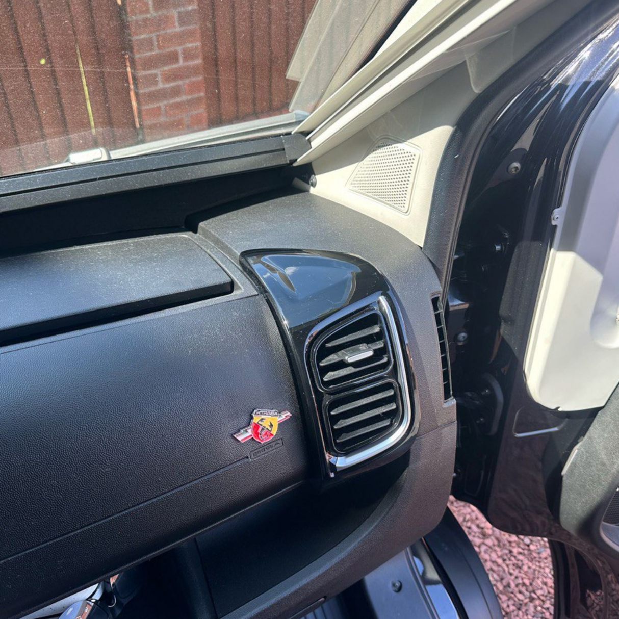 Für Opel Movano Lüftungsgitter Trimm Set – glänzend schwarz Armaturenbrett Upgrade für neue Modelle