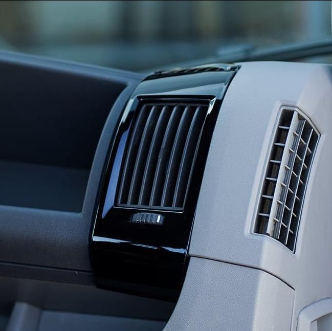 Für Fiat Ducato Armaturenbrett-Entlüftungsöffnung (schwarz), Peugeot Boxer und Citroen Relay