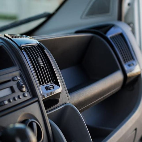 Für Fiat Ducato Armaturenbrett-Entlüftungsöffnung (schwarz), Peugeot Boxer und Citroen Relay