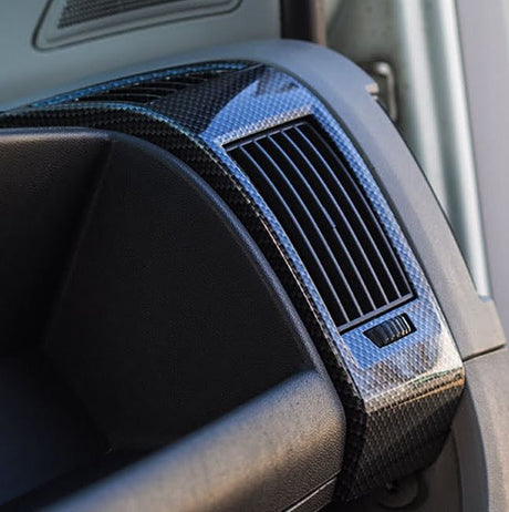 Für Fiat Ducato Armaturenbrett-Entlüftungsöffnung (Dark Carbon), Peugeot Boxer, Citroen Relay