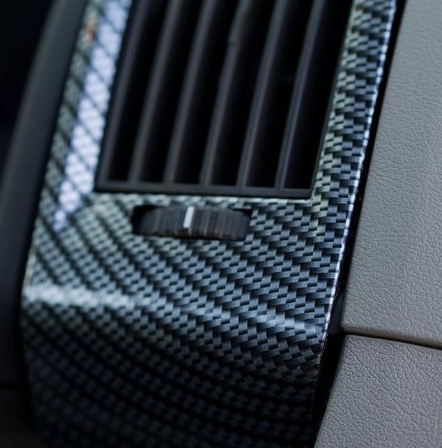 Für Fiat Ducato Armaturenbrett-Entlüftungsöffnung (Dark Carbon), Peugeot Boxer, Citroen Relay