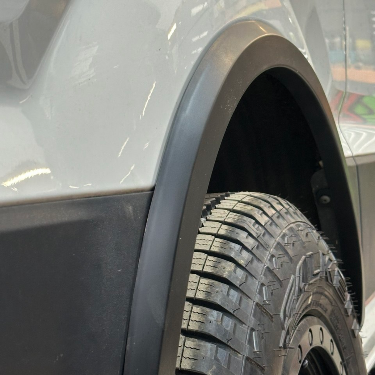 For VW New Crafter / MAN TGE Wheel Arch Trims - Grey Primer 4 Piece Styling Kit | Van-X