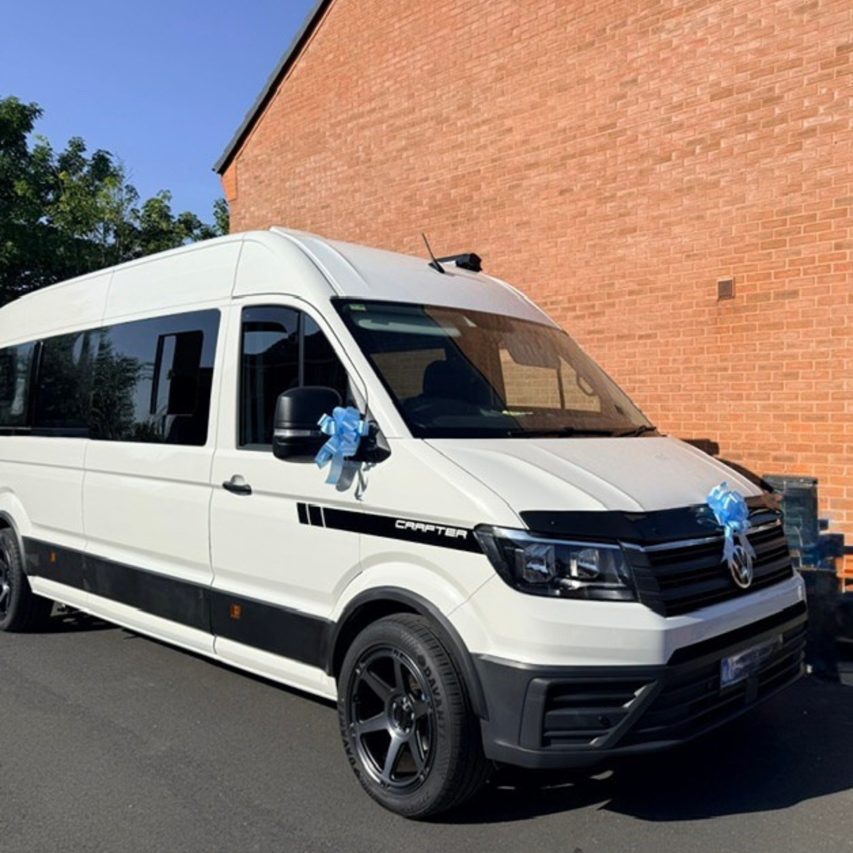 Für VW New Crafter / MAN TGE Radkastenausstattungen – strukturiertes schwarzes 4-teiliges Designkit | Van-X