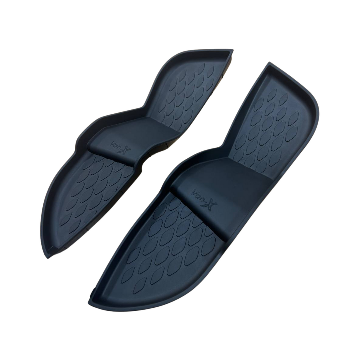 Für VW ID Buzz Gummi Türkarte / Taschenmatten - untere Ebene, Premium Fit