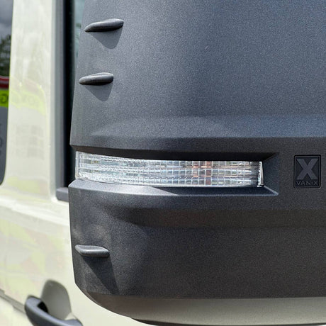 Für VW Crafter New Shape Spiegelabdeckungen – 2er-Set – Hammerite | Van-X