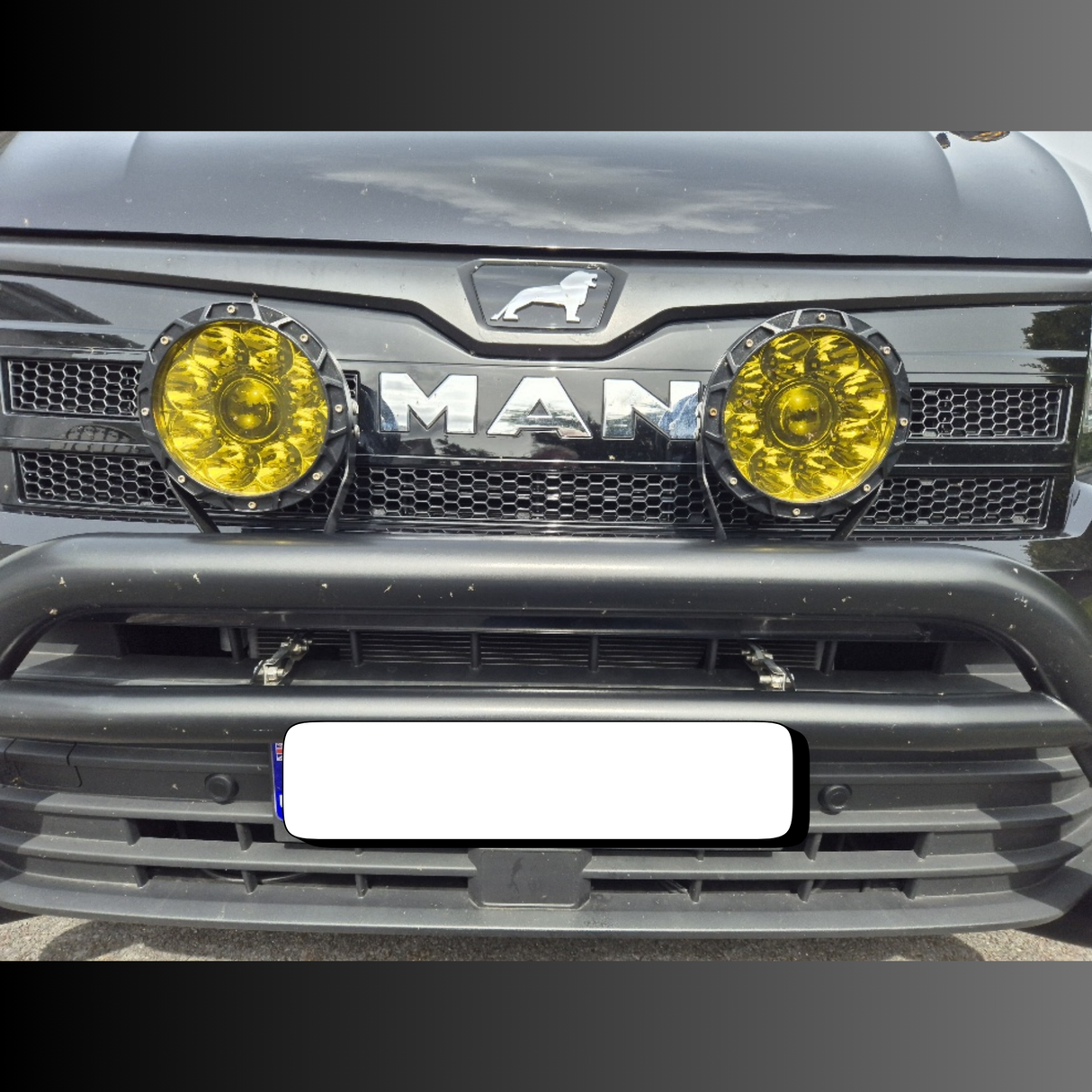 Für MAN TGE Kühlergrill Wabeneinsätze | Individuelles Upgrade des Van-Kühlergrills – Van-X