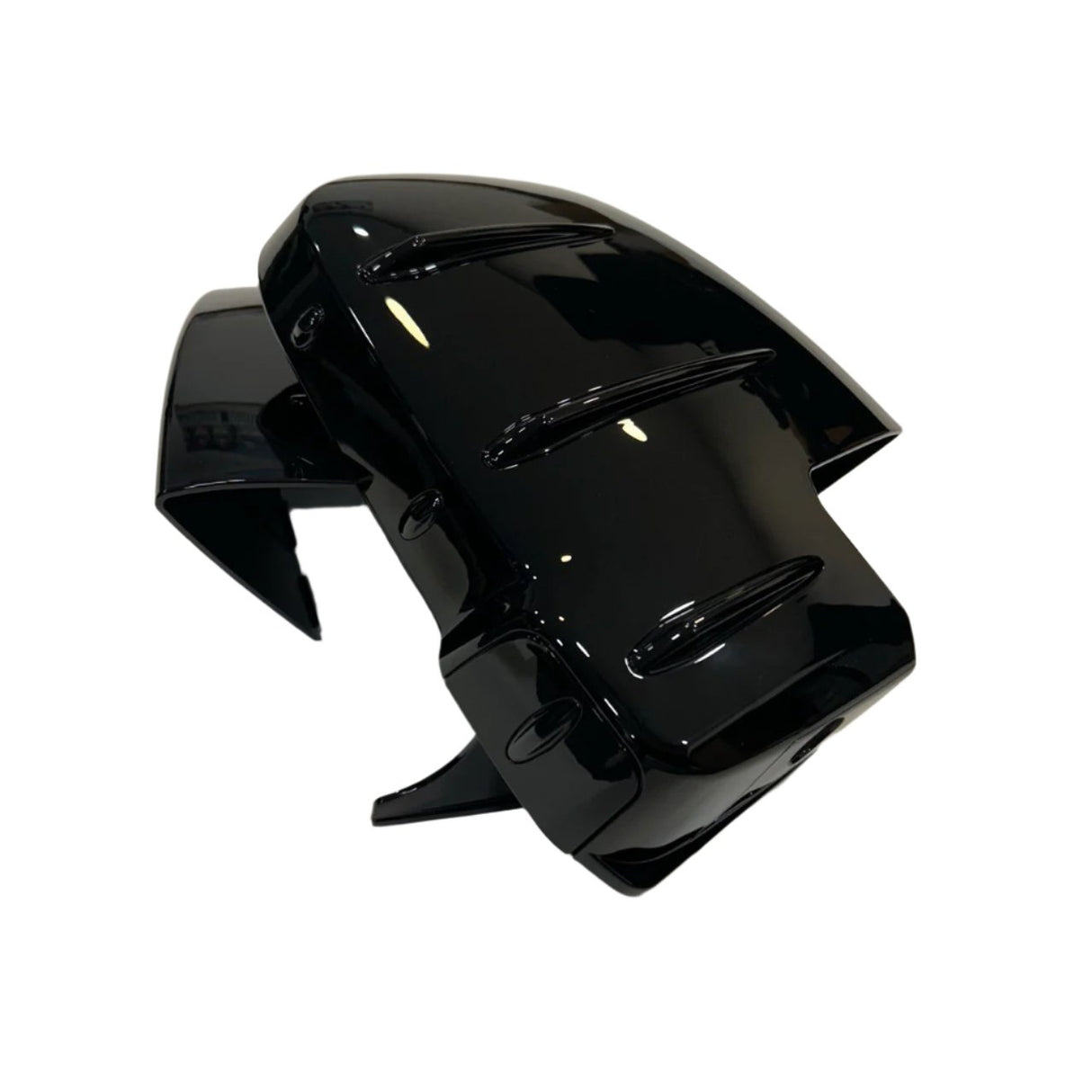 Für Mercedes Sprinter 907 Außenspiegeldeckel ohne Blinker – schwarz glänzend (2er Set) – Ersatzspiegelabdeckungen für Sprinter Transporter