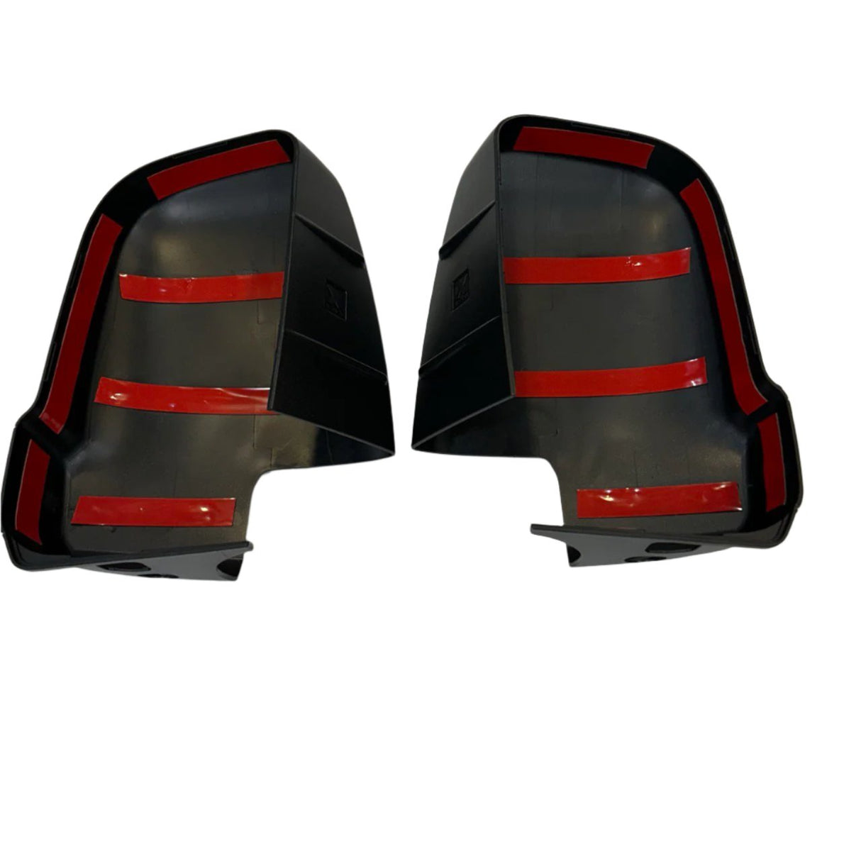 Für Mercedes Sprinter 907 Außenspiegeldeckel ohne Blinker – Hammerite (2er Set) – Ersatzspiegelabdeckungen für Sprinter Transporter