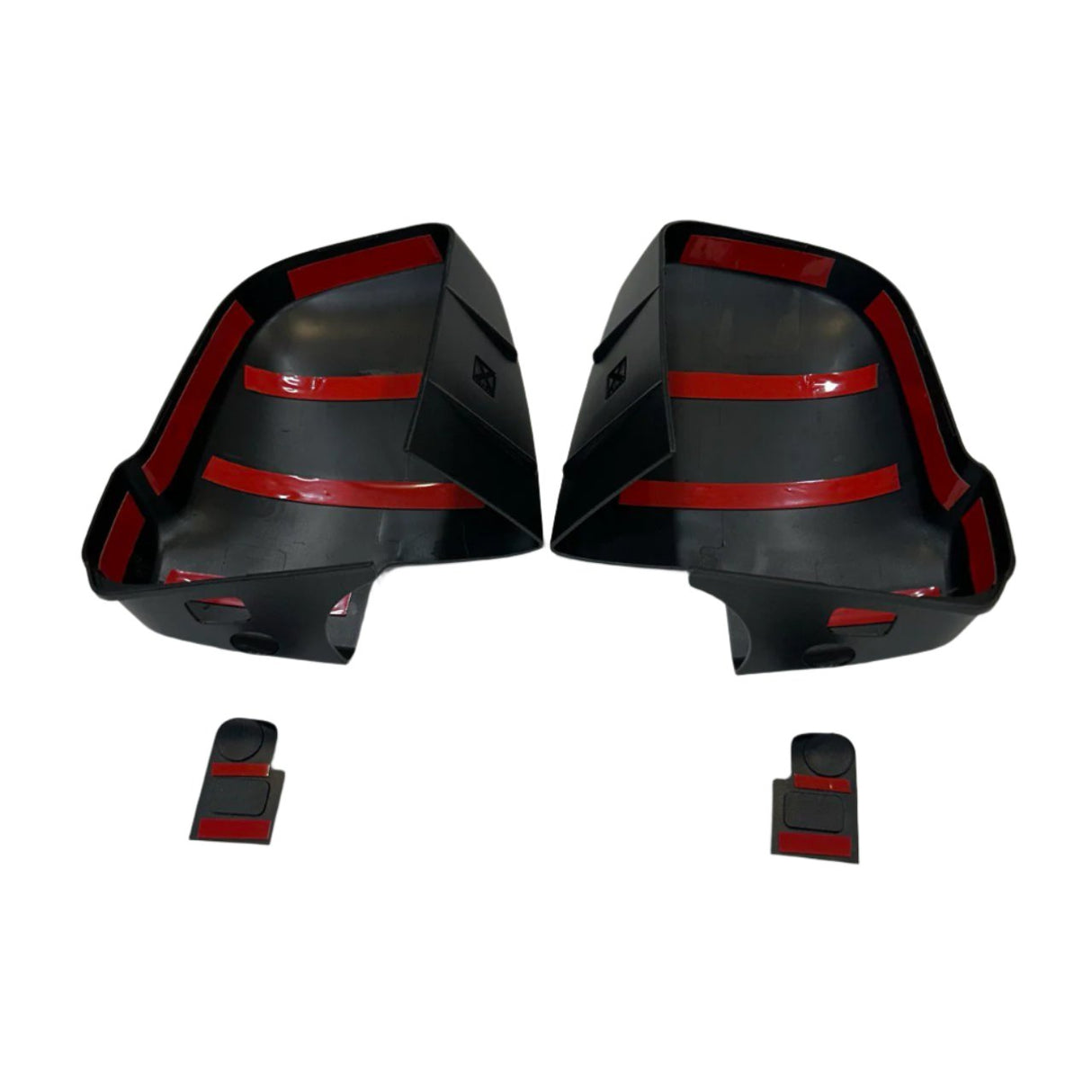 Für Mercedes Sprinter 907 Außenspiegeldeckel ohne Blinker – Hammerite (2er Set) – Ersatzspiegelabdeckungen für Sprinter Transporter