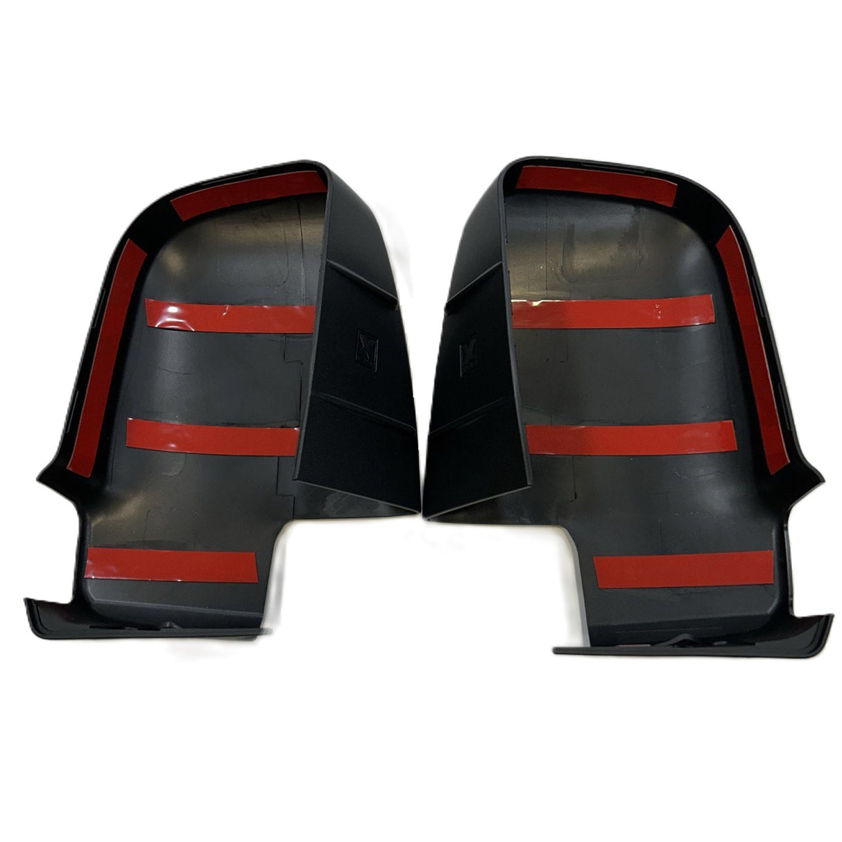 Für Mercedes Sprinter 907 Außenspiegelabdeckungen mit Blinker - Hammerit (2er Set) - Ersatzkappen für 907 Modelle