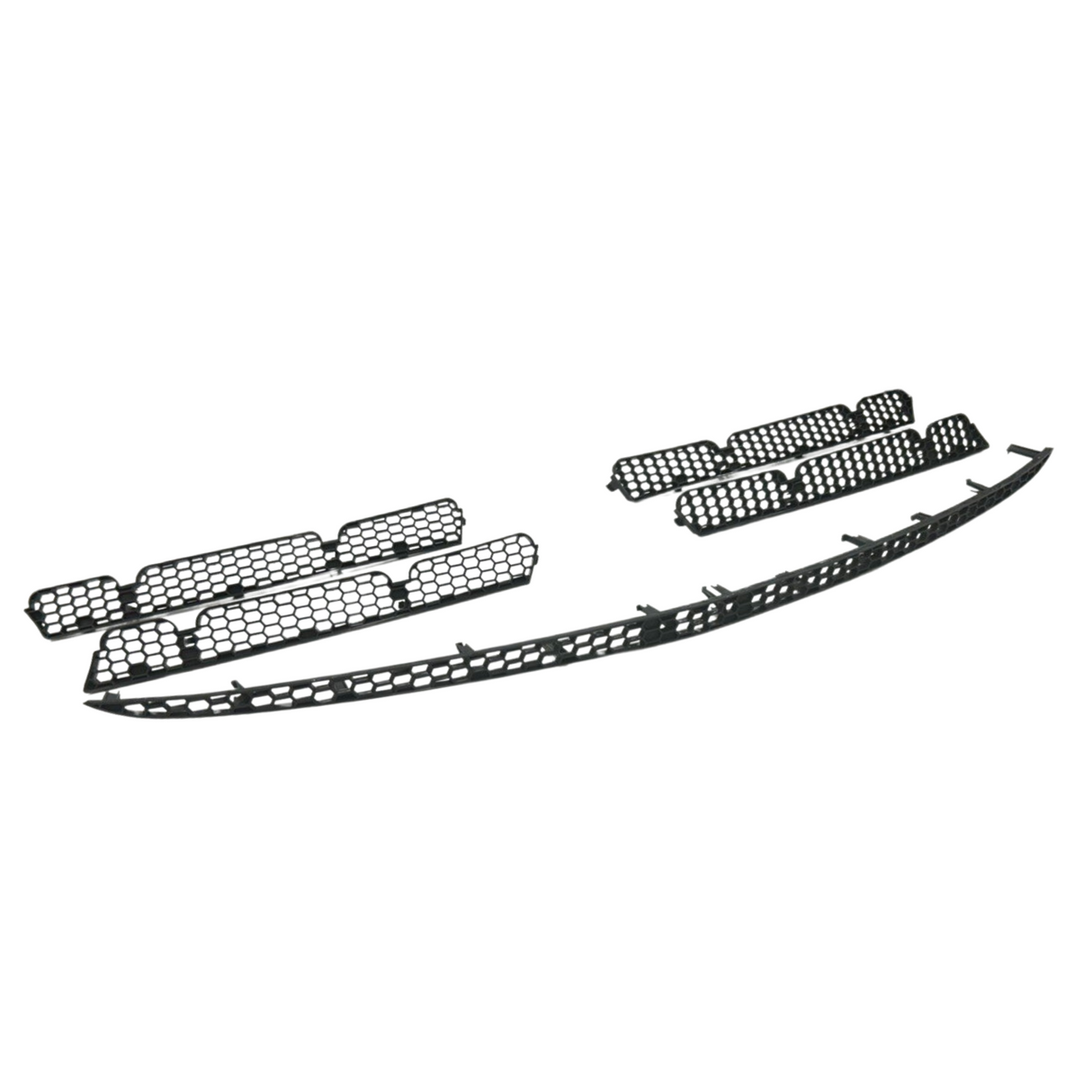 Für Mercedes Sprinter 907 Wabengitter-Set für oberen Kühlergrill – 5-teiliges Set | Van-X