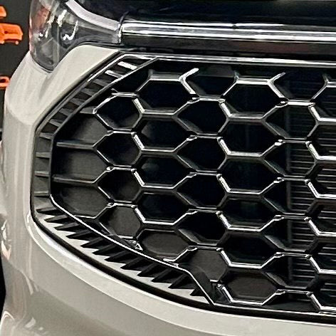 Für Ford Transit Custom 2024+ Kühlergrill – Schwarz glänzend | Stilvolles und langlebiges Upgrade
