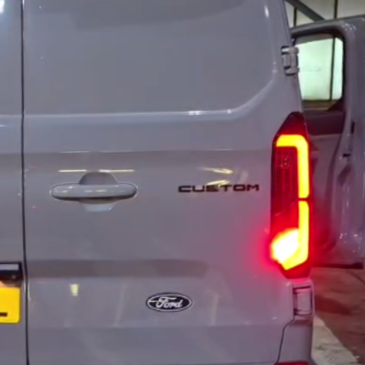 Für den neuen Transit Custom 2024–2026 Van-X Full LED Rücklichter Rückleuchten – Upgrade für geräucherte Objektive