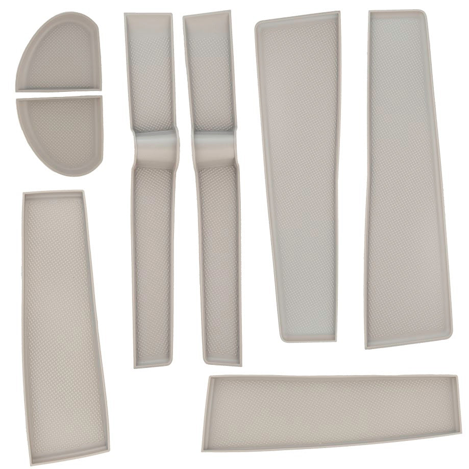 Für Ford Transit Custom MK2 Türverkleidungstaschen aus Gummi – Stilvoller Schutz für den Innenraum Ihres Vans