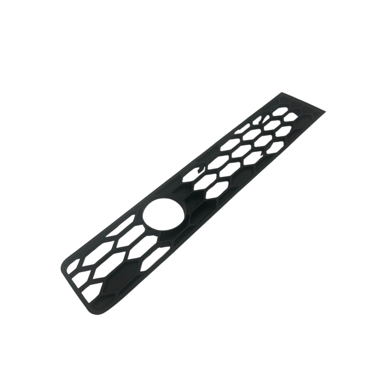 Für Peugeot Boxer Stoßstange Wabe - Mattschwarz, Kompatibel mit Stoßstange mit Parksensoren