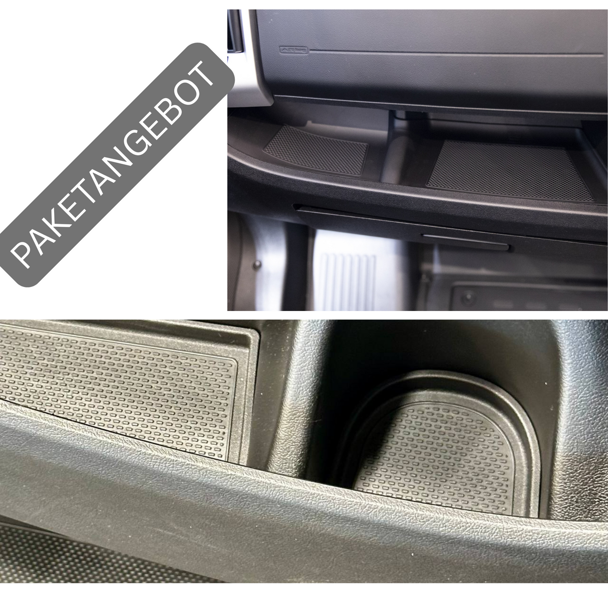 Für Fiat Ducato RAM ProMaster Interior Bundle Gummimatten - Schwarz | Van-X