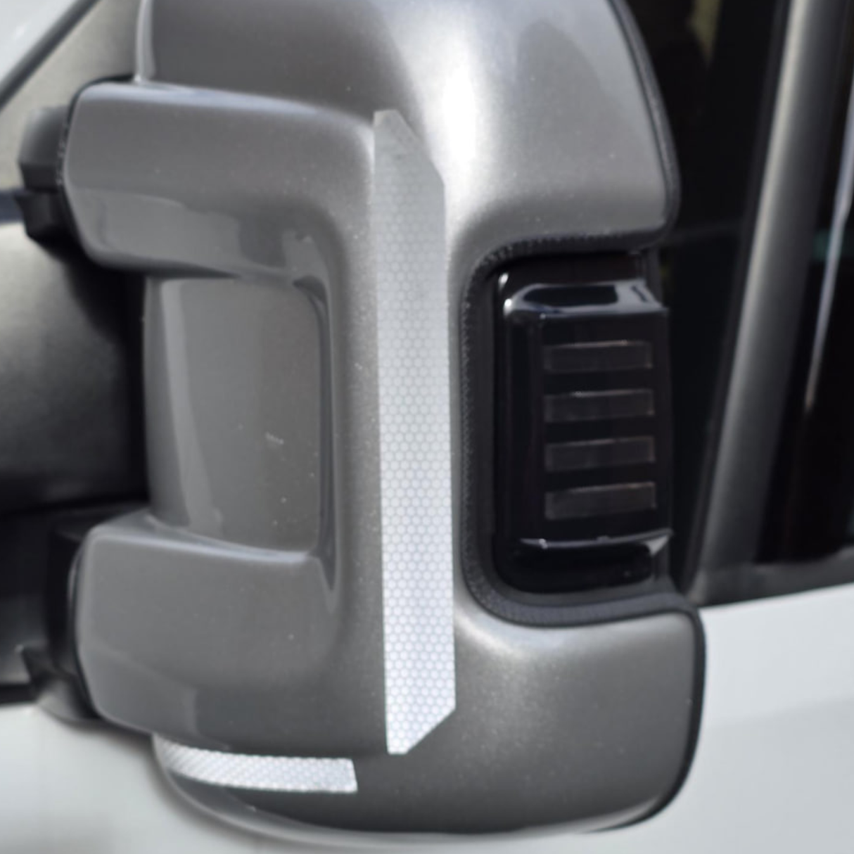 Für Fiat Ducato Seitensignalspiegel Kontrollleuchte LED-Licht - getönte Linse