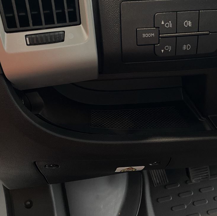 Für Peugeot Boxer Gummimatte antirutsch Ablagefach Armaturenbrett Schwarz Linkslenker original Van-X, Neu