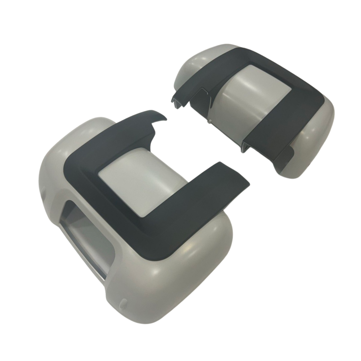 Für Citroen Jumper Außenspiegelkappe/-abdeckungen (2er Set) - Mattes Weiß | Van-X