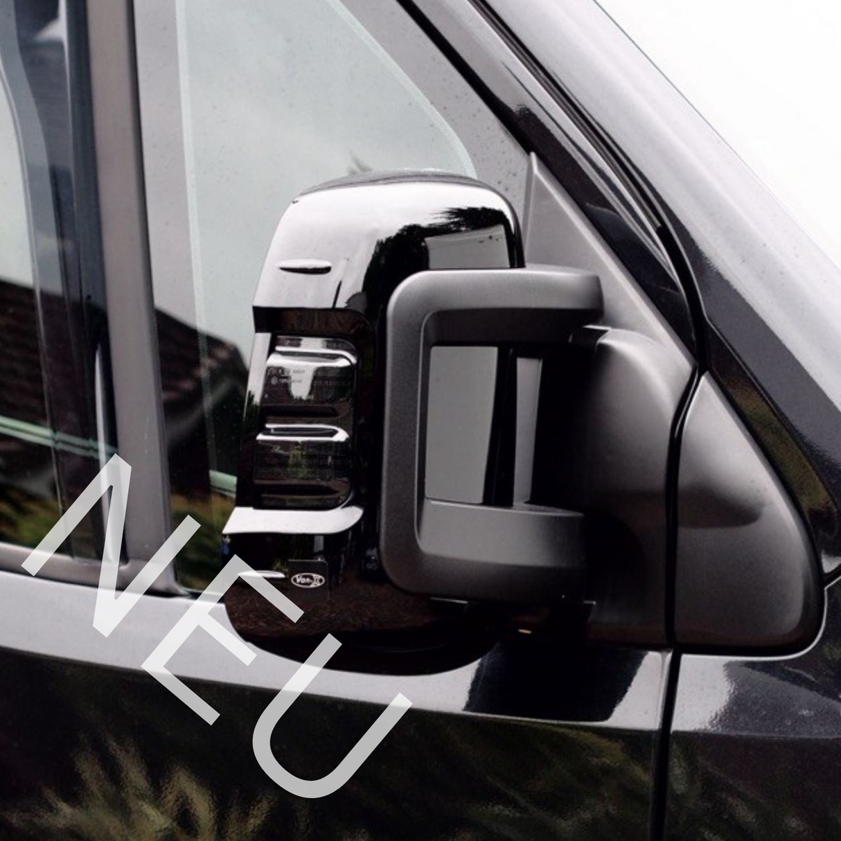 Für Opel Movano Außenspiegelkappe/-abdeckungen (2er-Set) - Schwarz | Van-X