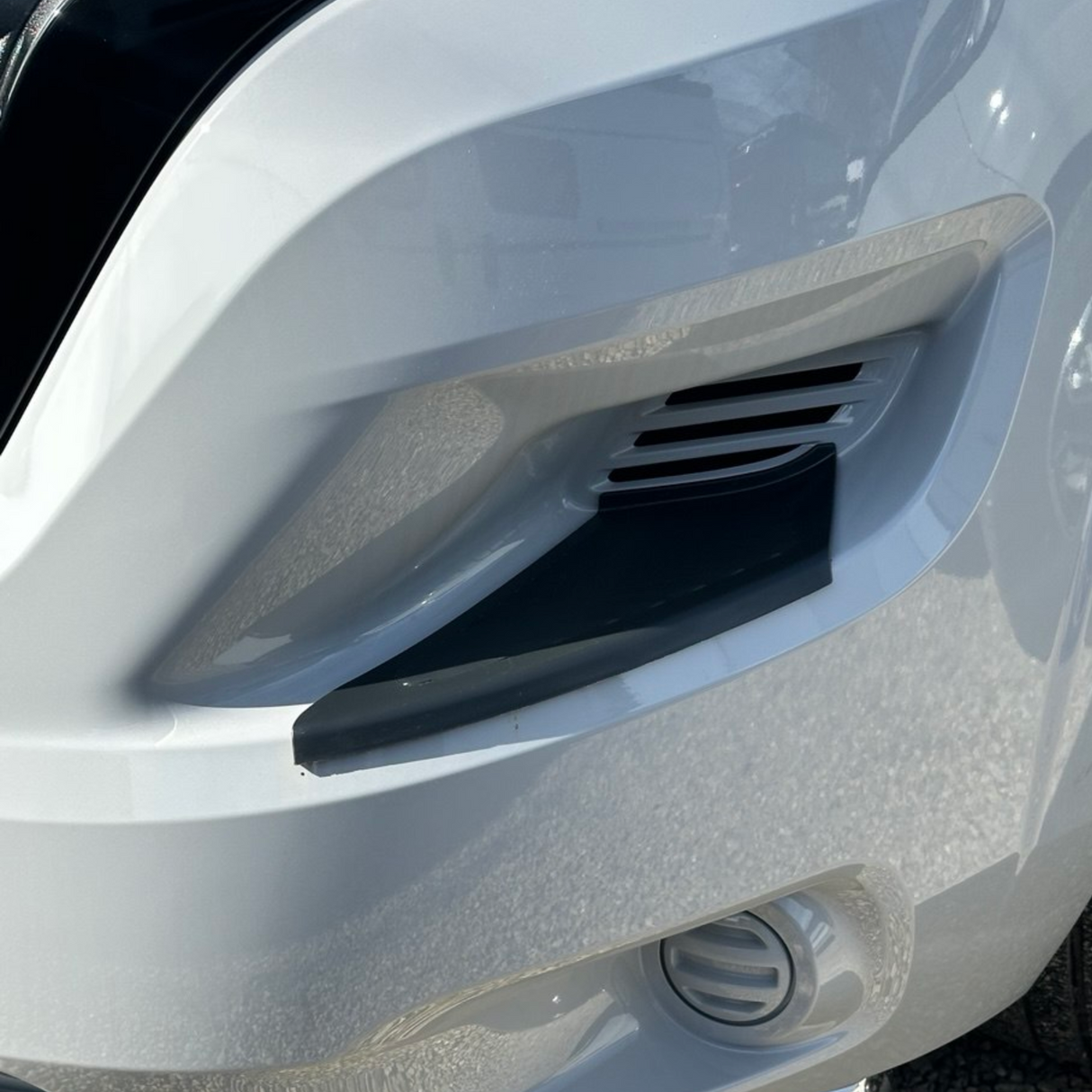 Für Citroën Jumper Stoßstange Fußplattenschutz vorne – Schwarz, 2er Set | Van-X