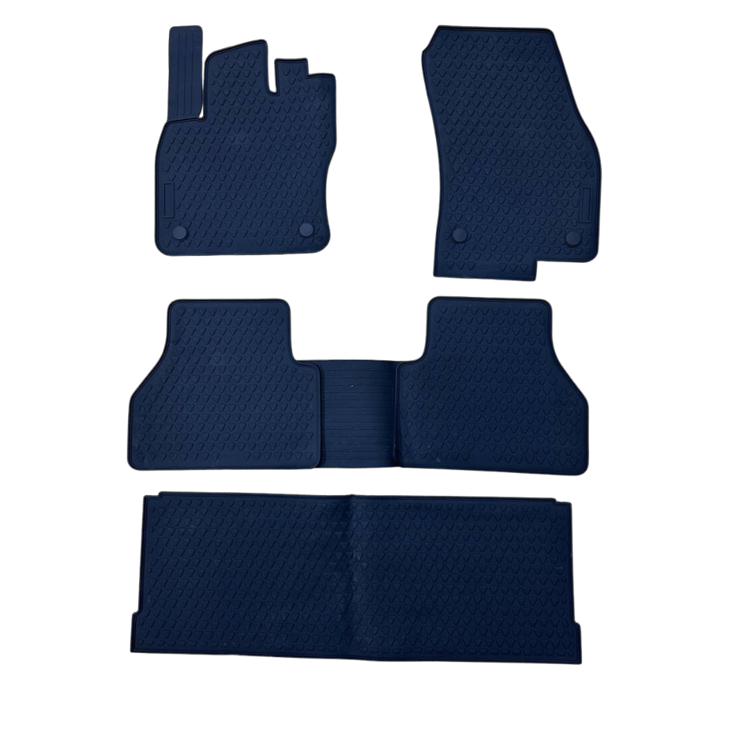 Für VW Caddy 2021+ 3D High Edge Gummifußmatten – Van-X Heavy Duty Innenraumschutz