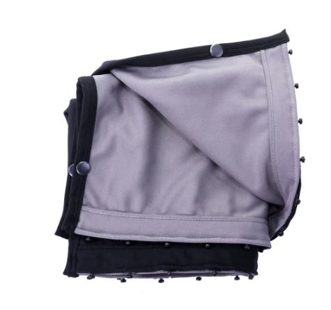 Für das neue Modell Transit Custom Premium Fenster-Gardinen - Schwarz/Grau - STELLEN SIE IHRE EIGENE BUNDEL ZUSAMMEN! Van-X