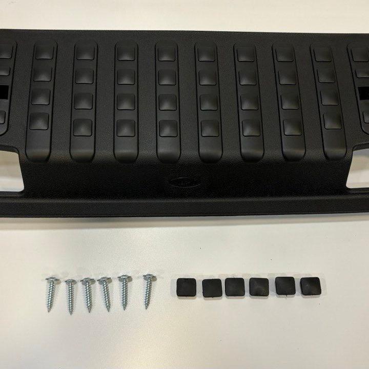 Für VW T6.1 V2 Scheunentor Schwelle Abdeckung + Seite Schritt + Fitting Kit