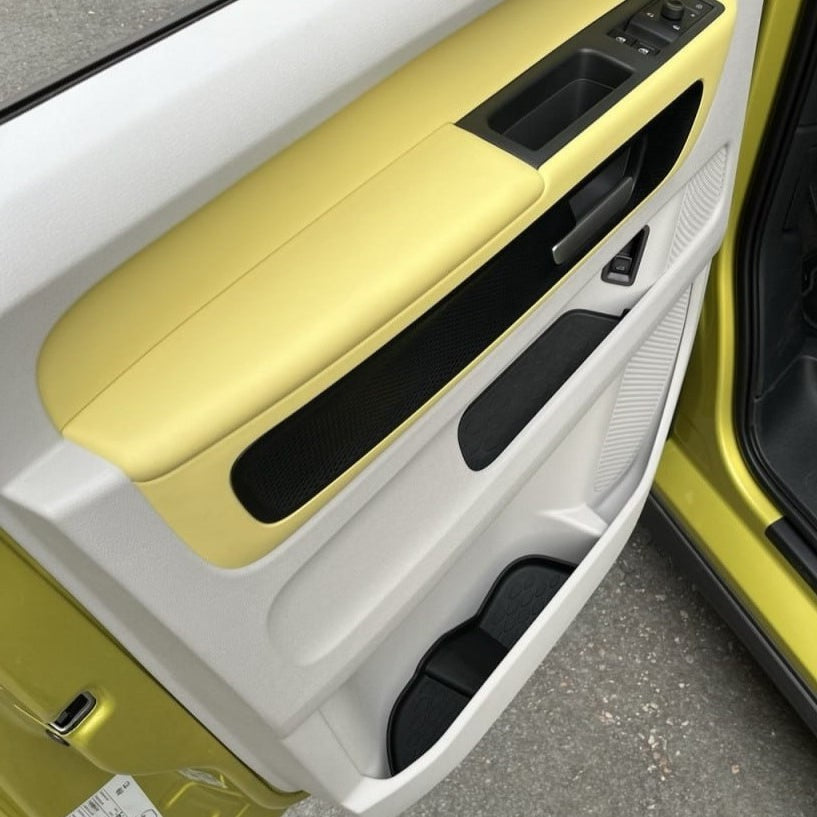 Für VW ID Buzz Gummi Türkarte / Taschenmatten - untere Ebene, Premium Fit