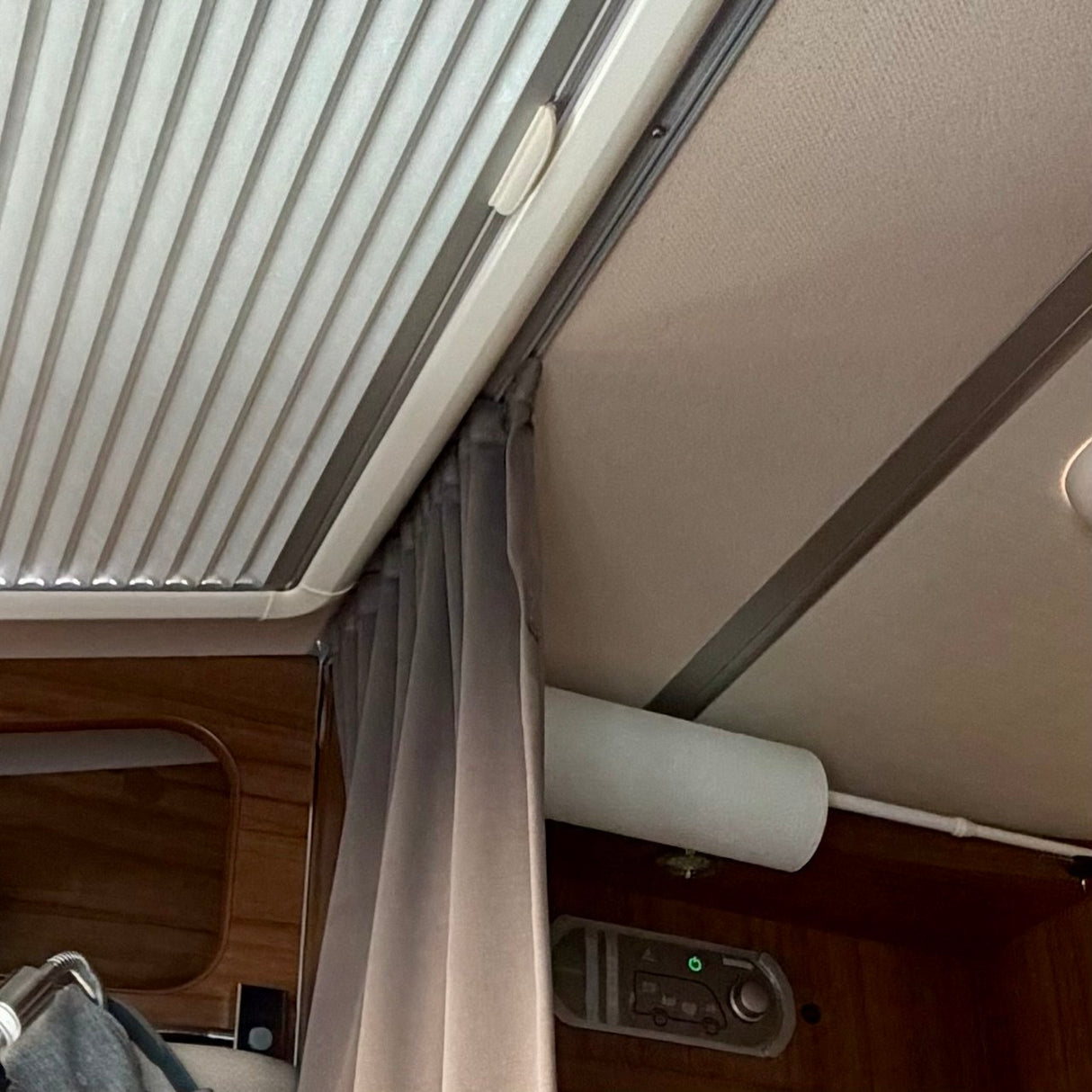 Für Wohnmobil-Kabinen-Trennvorhang-Kit 188 cm Drop – Wohnmobil-Sichtschutzvorhang | Van-X