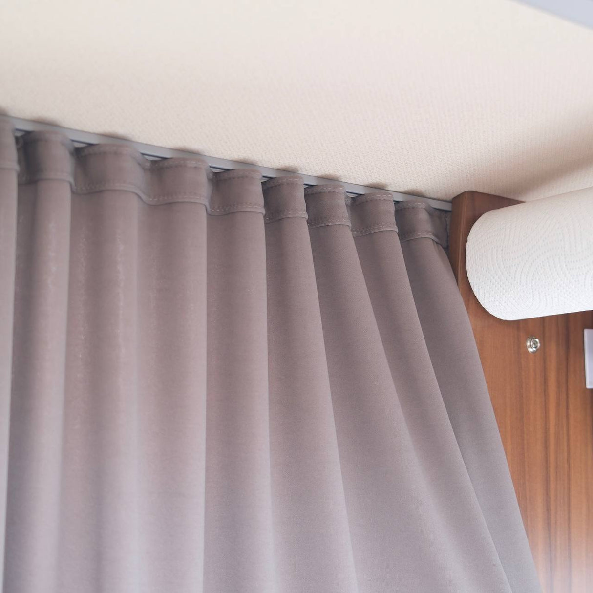 Für Wohnmobil-Kabinen-Trennvorhang-Kit 188 cm Drop – Wohnmobil-Sichtschutzvorhang | Van-X