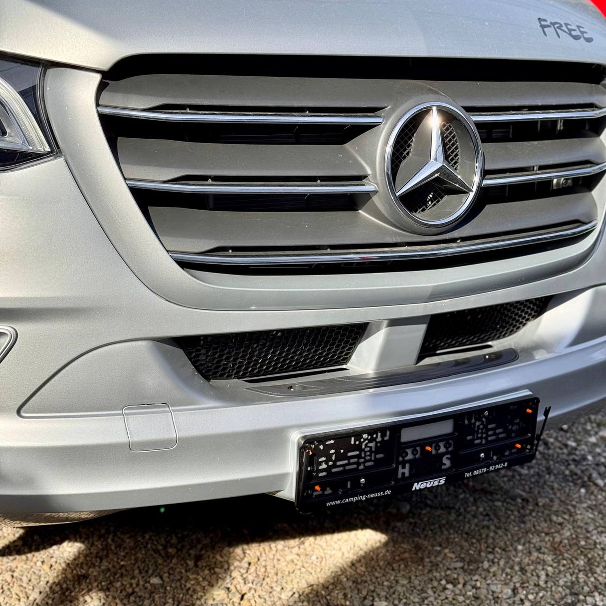 Für Mercedes Sprinter 907 Frontstoßstange Wabengitter – 2er Set - Van-X