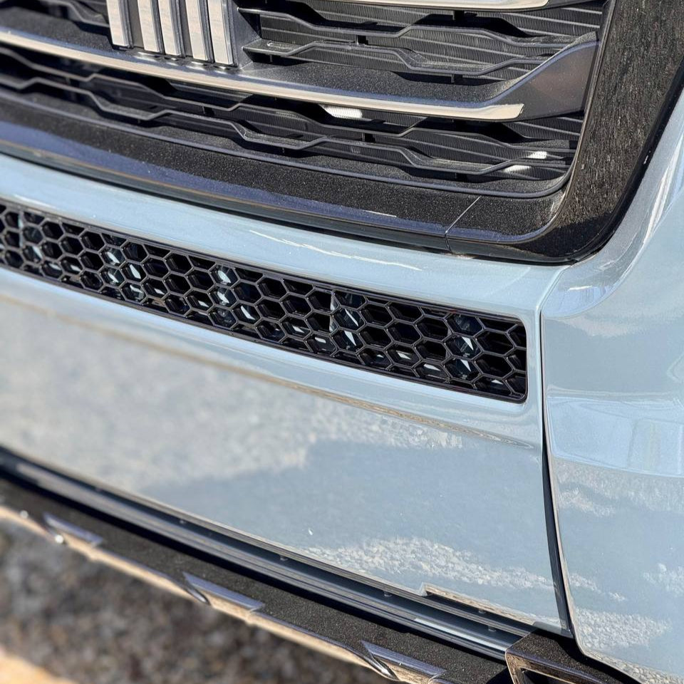 Citroën Relay Stoßfänger Wabengitter ohne Parksensoren – Glänzend Schwarz