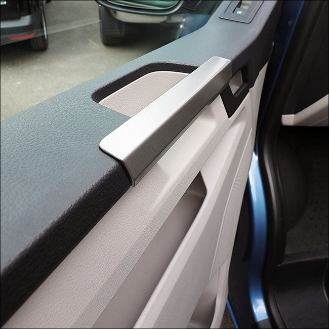 Für VW T6 Transporter Edelstahl-Greifgriffabdeckungen – Premium-Passform und langlebige Oberfläche | Van-X