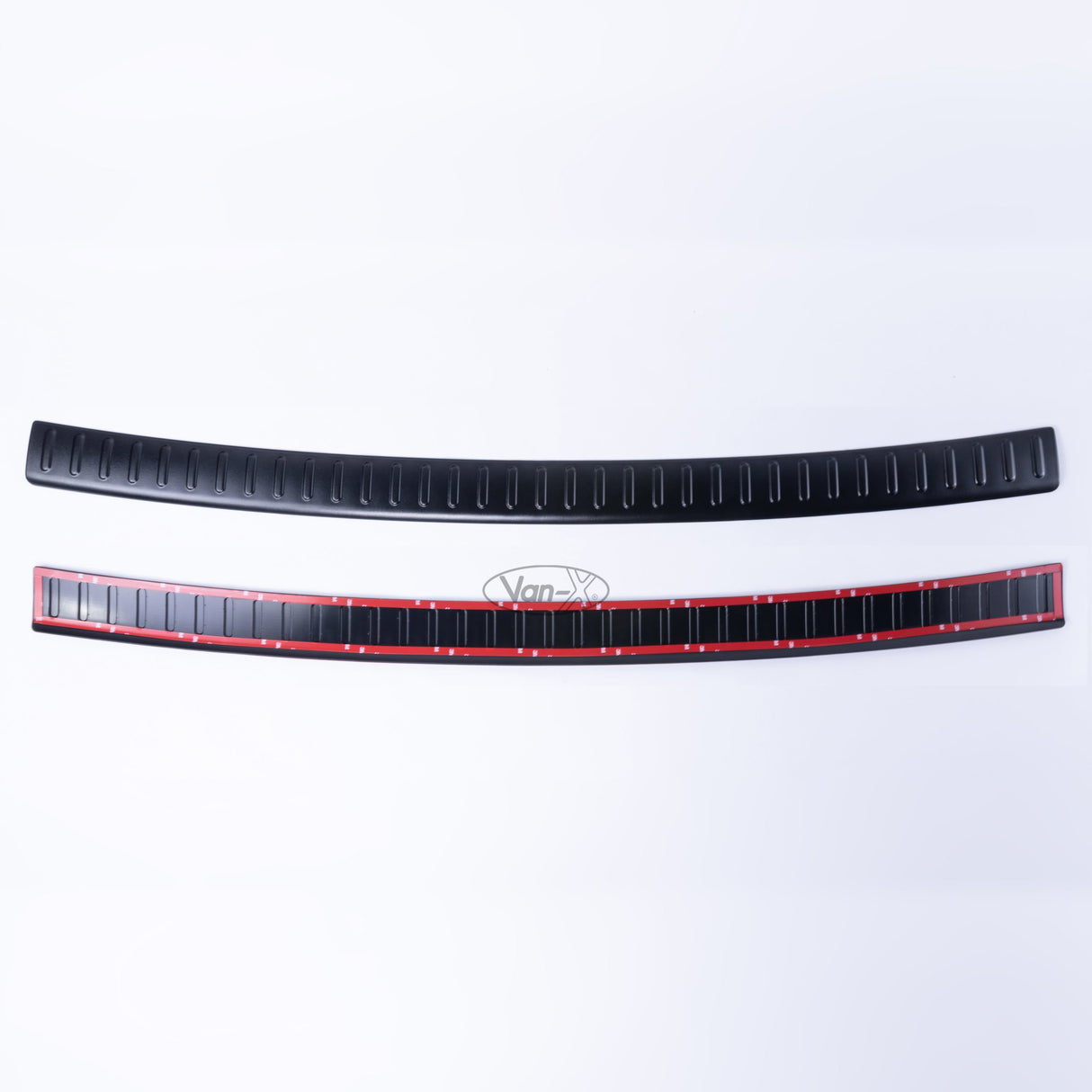 Für VW T6 Transporter Multivan Barndoor Kunststoff Heckschürzenschutz in schwarz