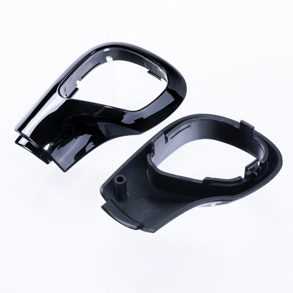 Für VW T6.1 Transporter Auto DSG Schaltknauf Styling Caps – schwarz lackierte Abdeckungen, einbaufertig Upgrade