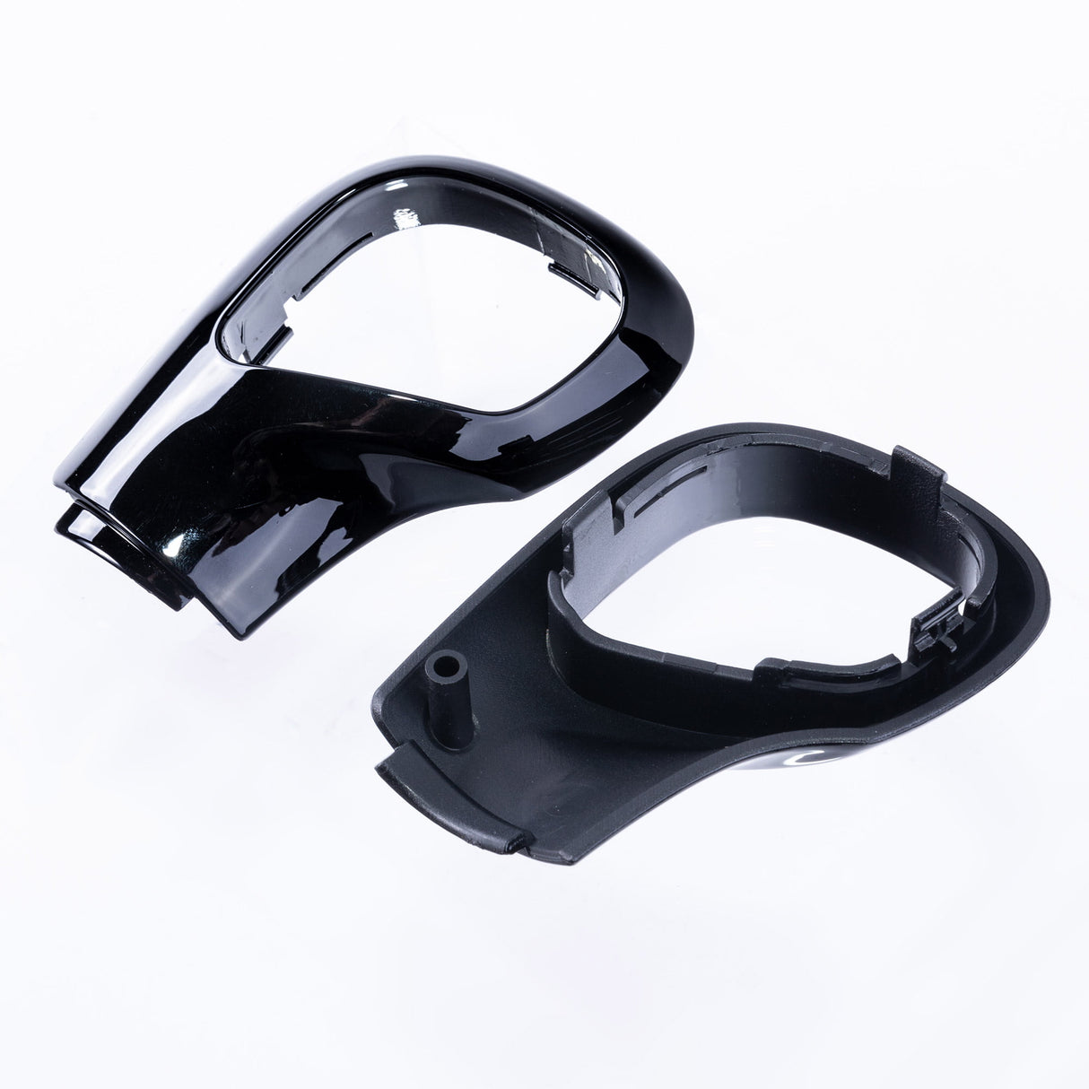 Für VW T5.1 Transporter Auto DSG Schaltknauf Styling Caps – schwarz lackierte Abdeckungen, einbaufertig Upgrade