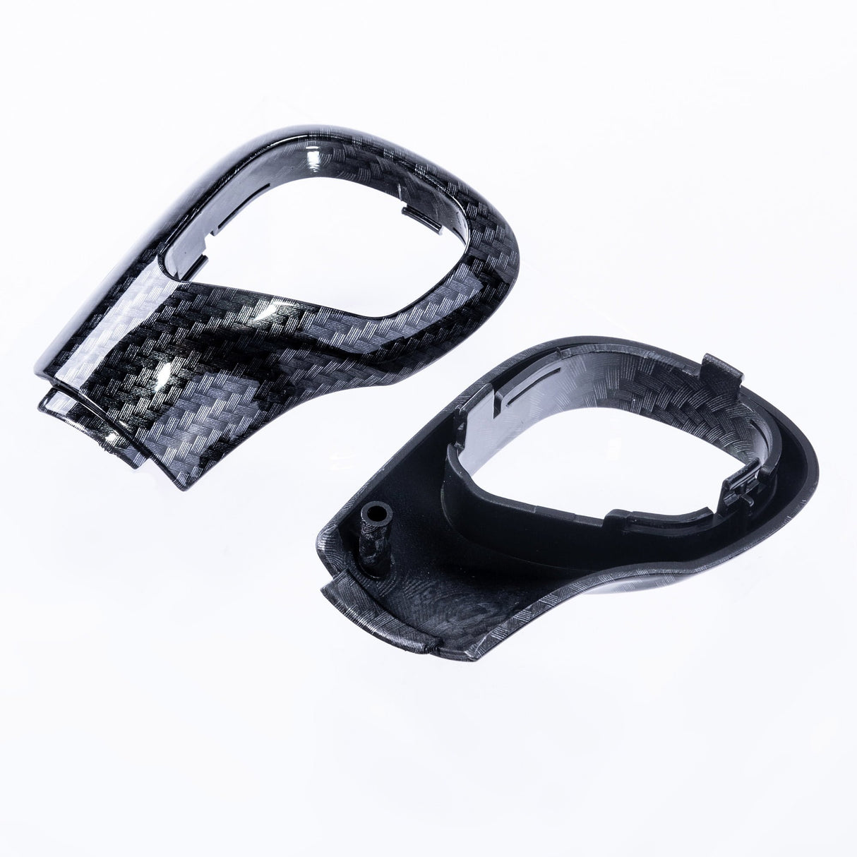 Für VW T5.1 Transporter Auto DSG Schaltknauf Styling Caps – Carbon lackierte Abdeckungen, einbaufertig Upgrade