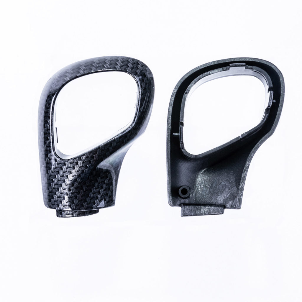 Für VW T6.1 Transporter Auto DSG Schaltknauf Styling Caps – Carbon lackierte Abdeckungen, einbaufertig Upgrade