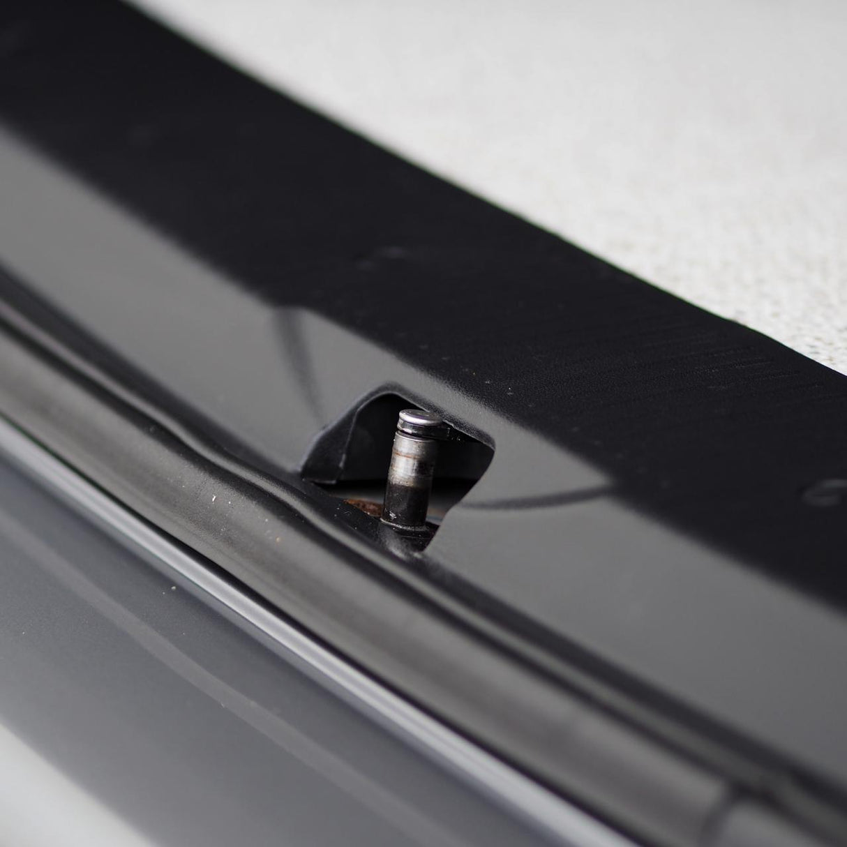 Für VW T6 V2 Transporter Heckschwellenabdeckung Heckklappe / Eintürig Kunststoff Volle Länge