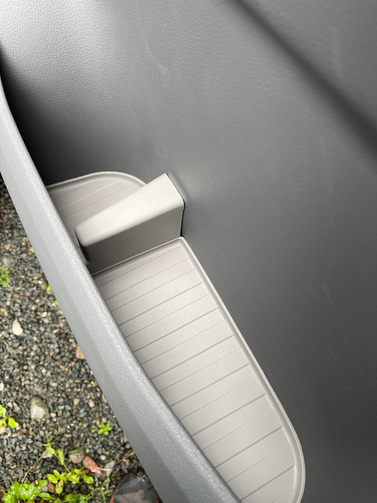 Für VW T6.1 Transporter Gummi-Türeinlagen-Tascheneinsätze, Grauer Campervan-Umbau