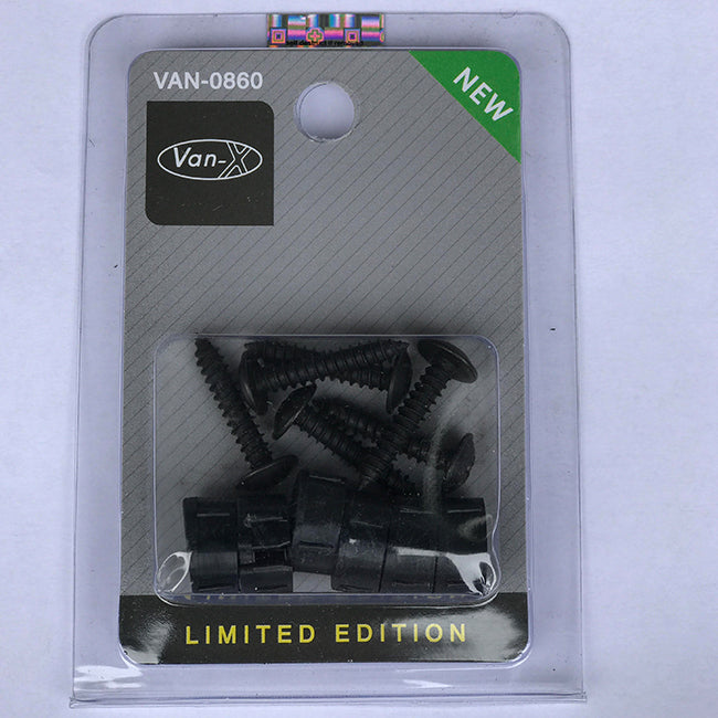 Threshold Screw Cap Covers and Screws Set of 6 For VW T5, T5.1 & T6 OEM Quality-0