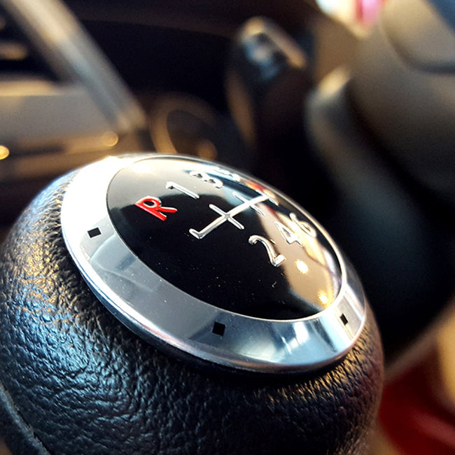 Für Van-X, Schaltknauf Blende, 6 Gang, für alle T5 - Transporter (Kein Automatik / DSG)