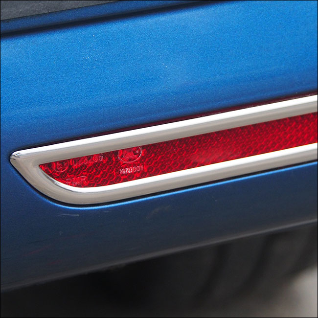 Schiebetür Heckstoßstange Reflektor Trims für VW T6 Transporter (Geschenkidee)