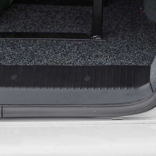 Für VW T5, T5.1 Schwellenschutz, Trittstufe, Einbausatz für Heckklappe