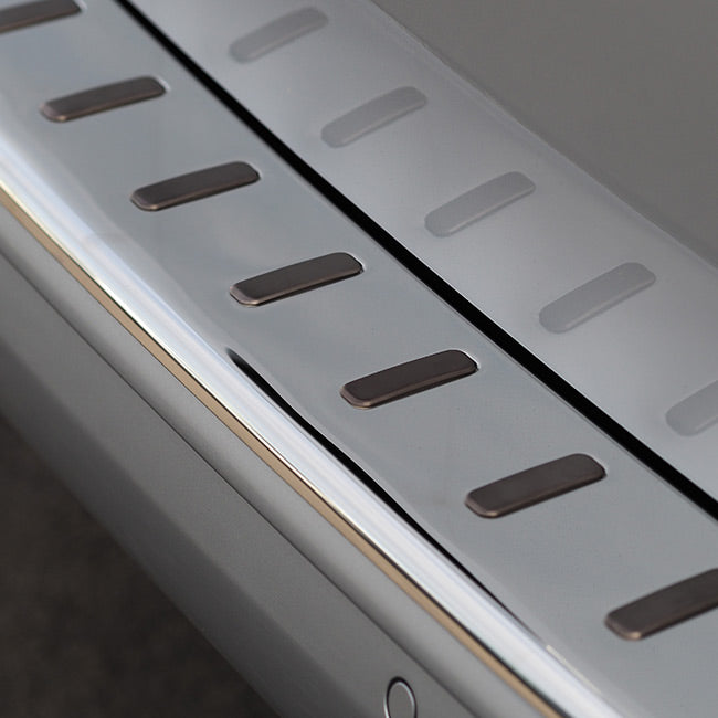 Heckstoßstangenschutz für VW T6 Heckklappe Edelstahl